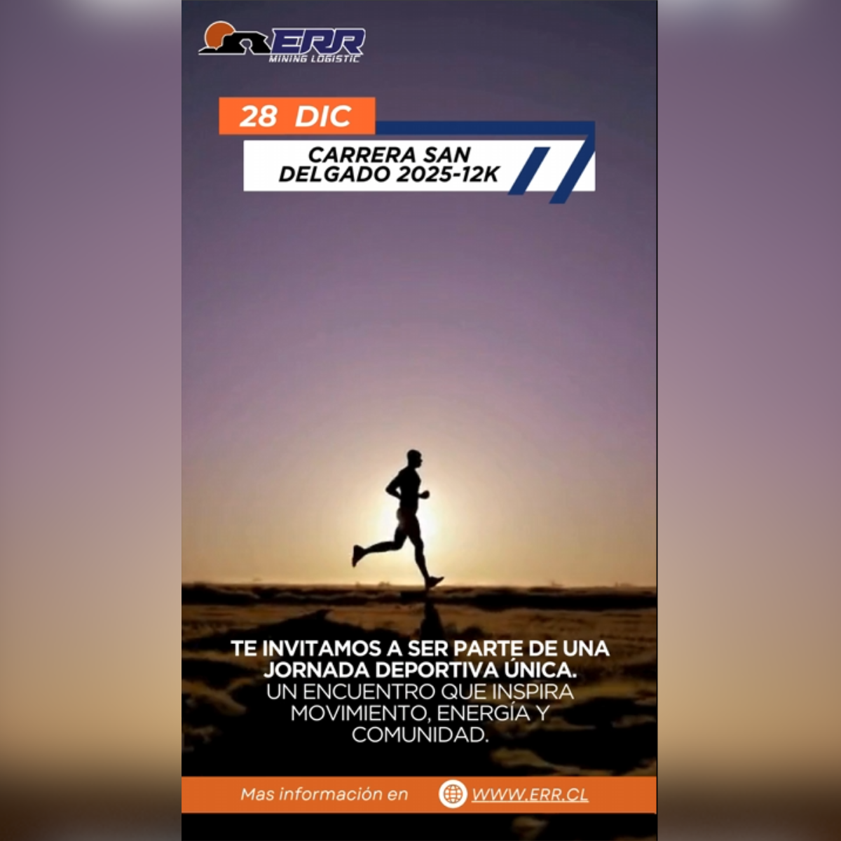 ERR impulsa la Carrera San Delgado 2025